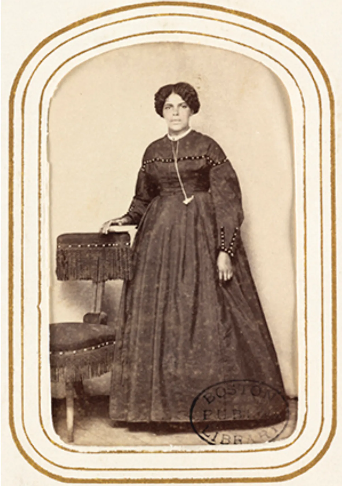 Portrait of Isabella Gibbons, an educator formerly enslaved by University of Virginia professors