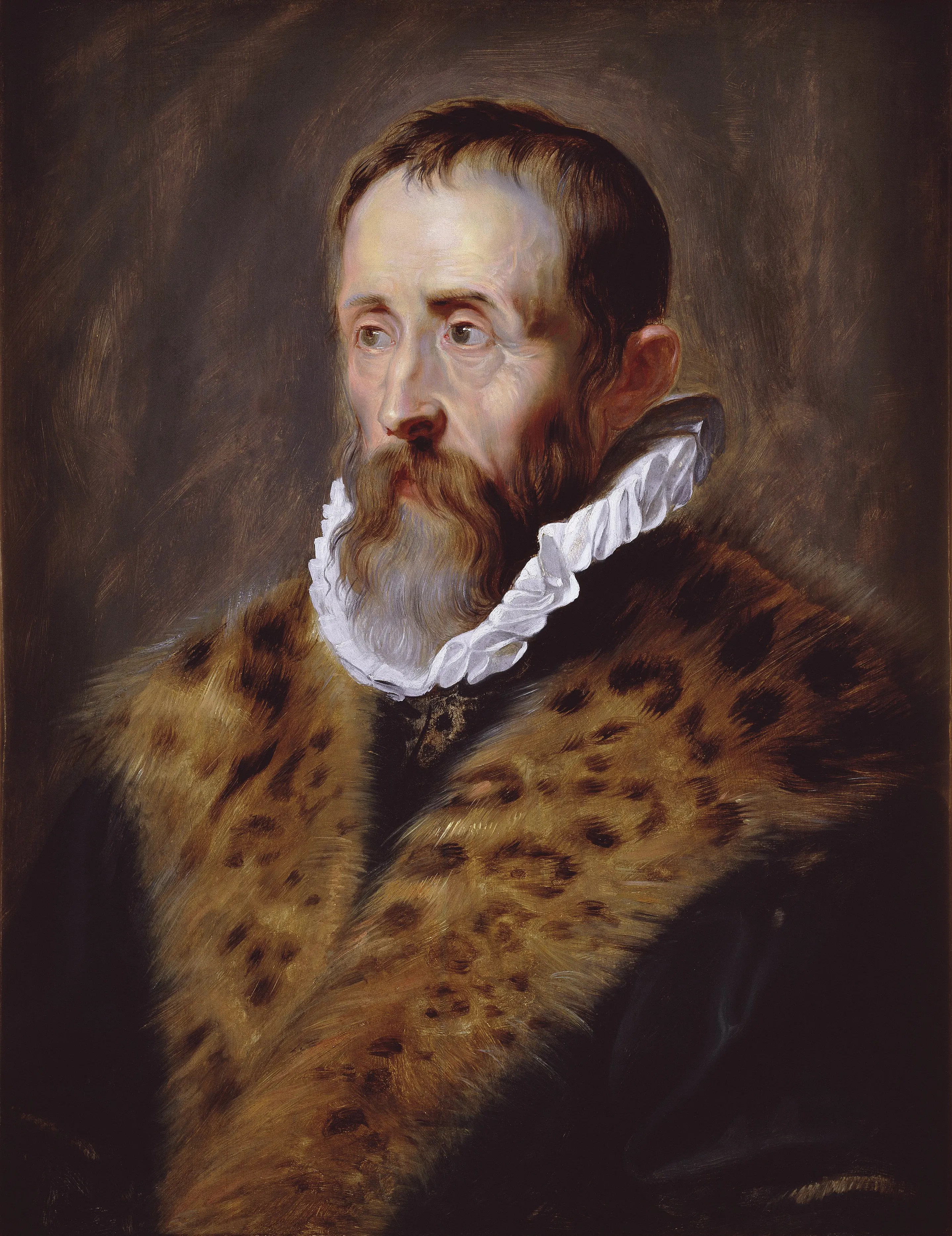 Rubens's portrait of Justus Lipsius presents the Louvain humanist whose classroom methods shaped Puteanus.