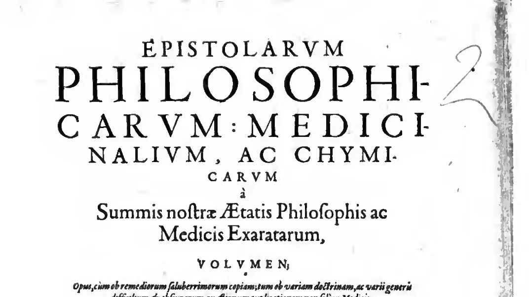 The Citadel of Medicine: How Lorenz Scholtz's 1610 Letter-Anthology Put Galenic Method on Trial Against Paracelsian Chymistry