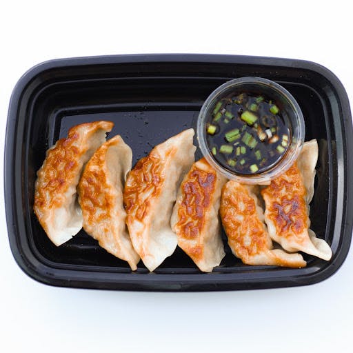 Image of to-go dumplings from Rice Baby