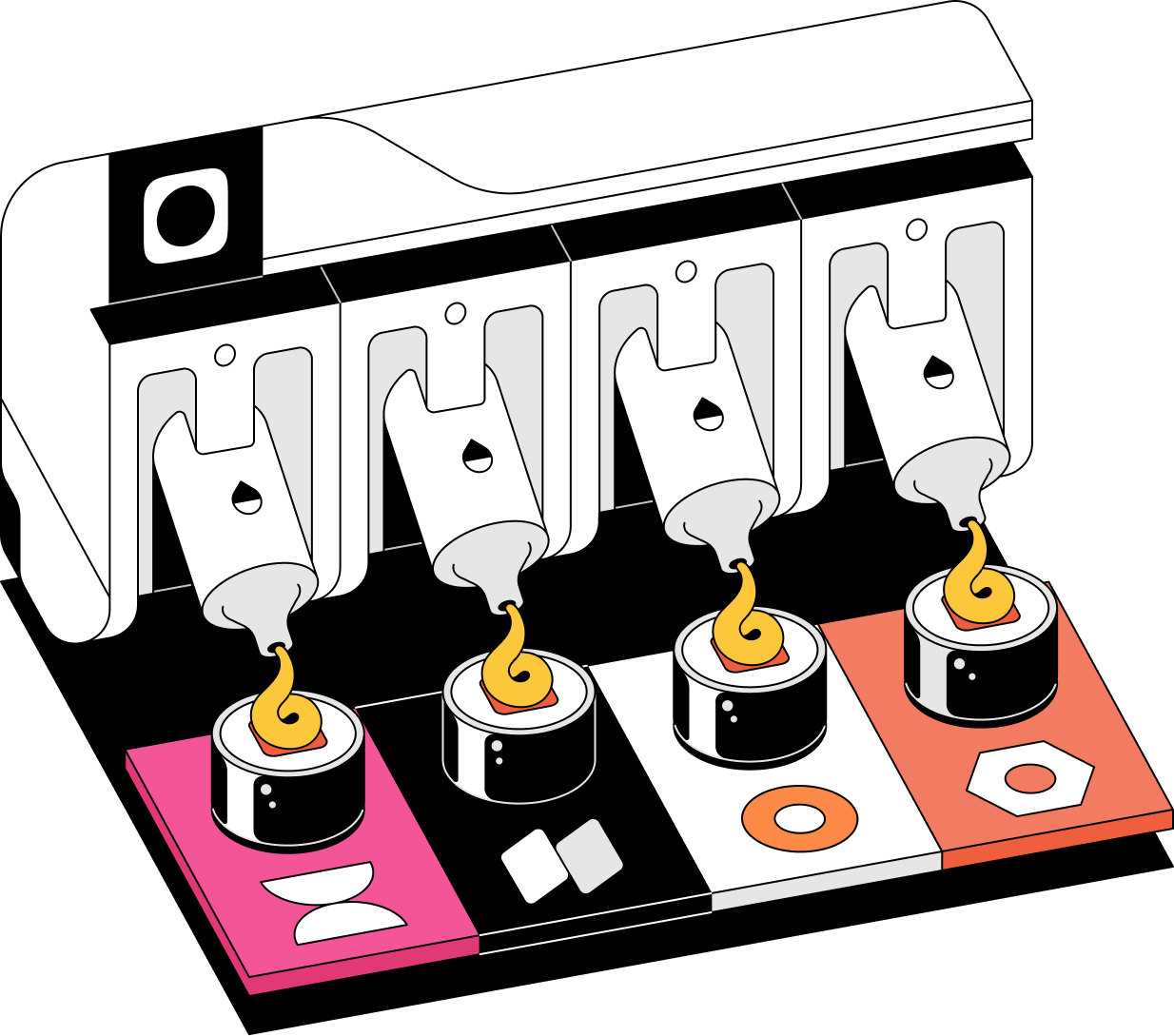 An Otter Menu Management illustration. 