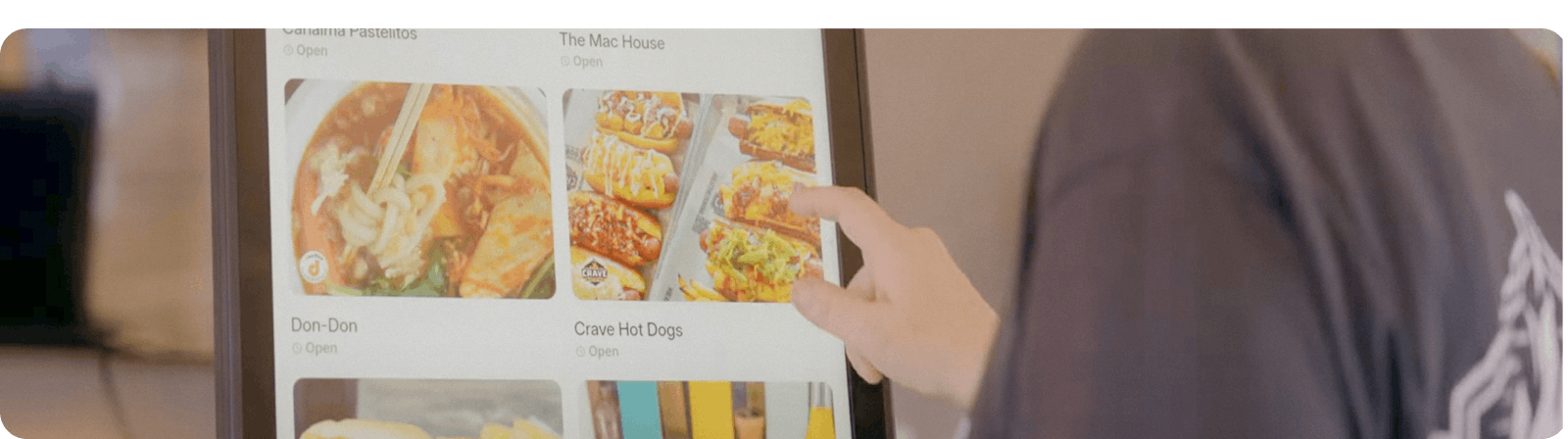 kiosk system for restaurants by otter