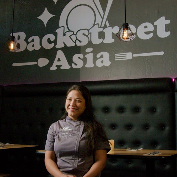 Lindsay Manchua, Executive Chef at Lip Eats & Backstreet Asia. 