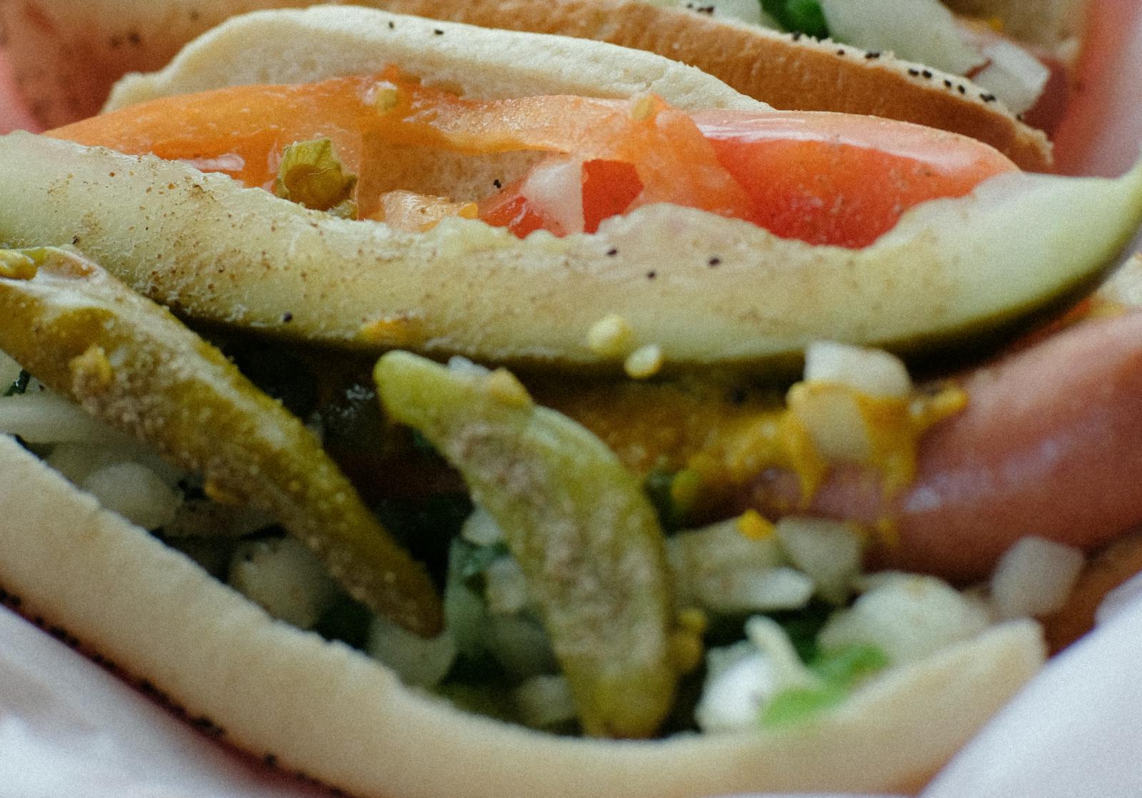 A hot dog from Mustard's Last Stand.