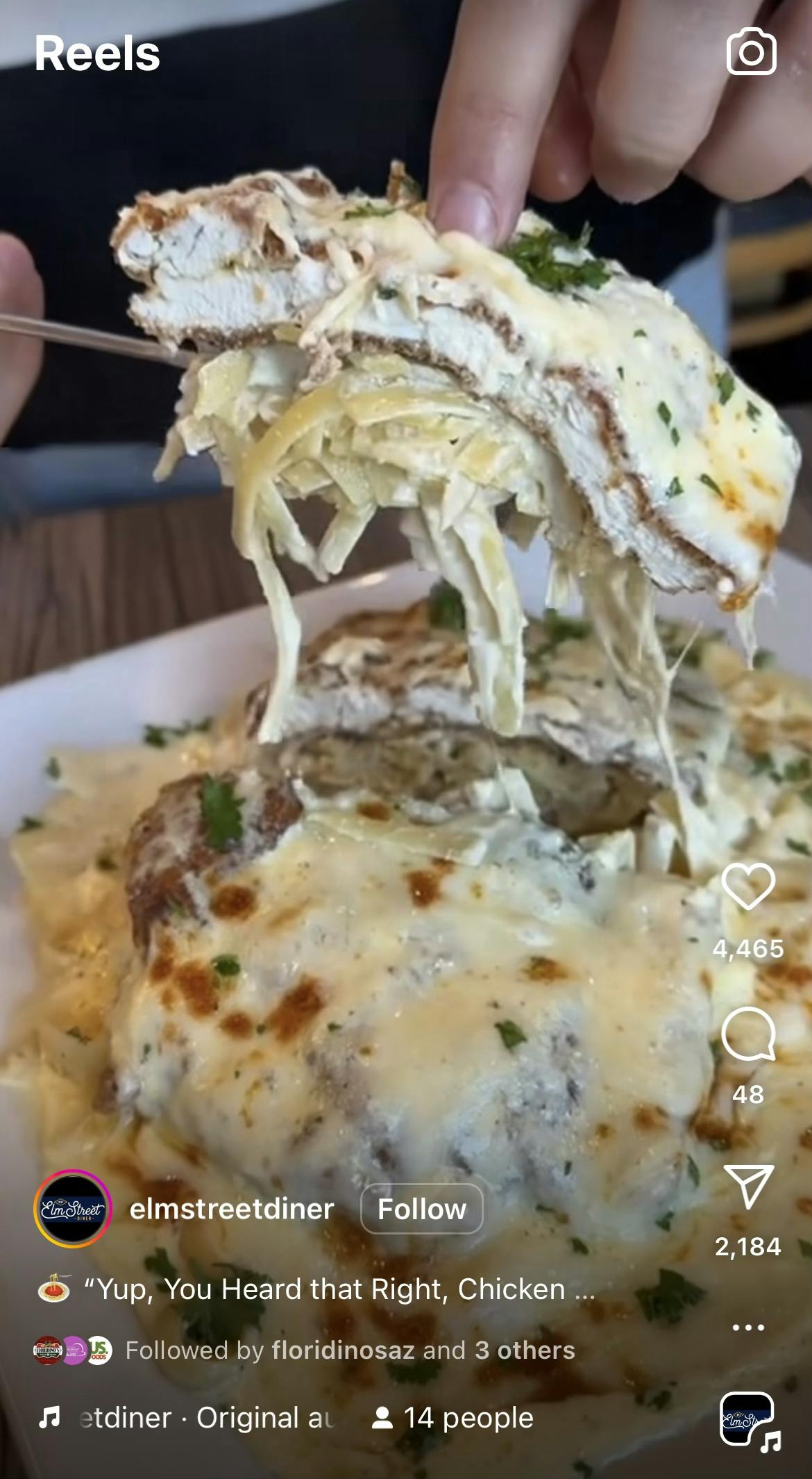 Instagram reel by Elm Street Diner.