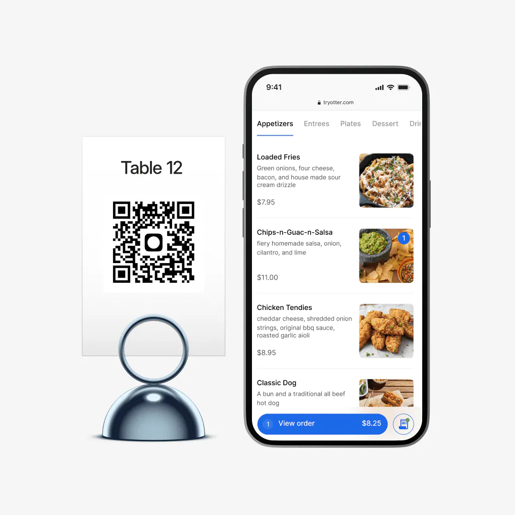 Otter Digital Dine-in