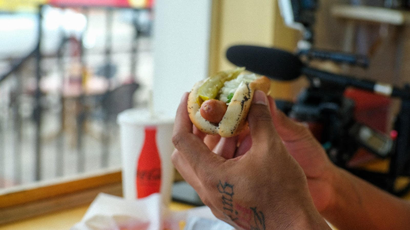 More food at Mustard's Last Stand.