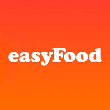 Orange and white easyFood logo