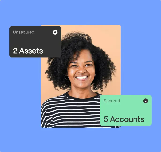 secured & unsecured consequenses illustration