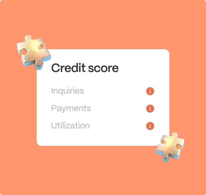 personal loans impact on credit score illustration