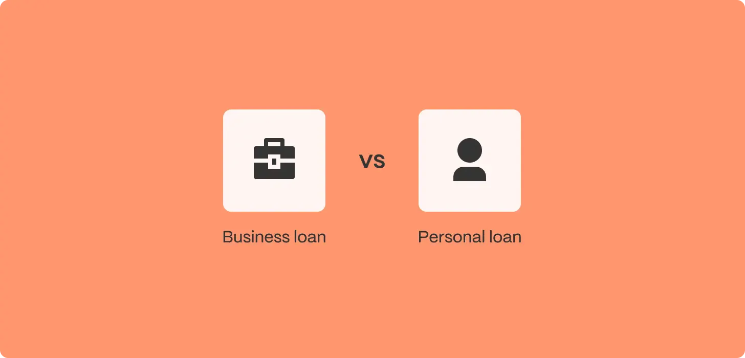 business loan vs personal loan illustration