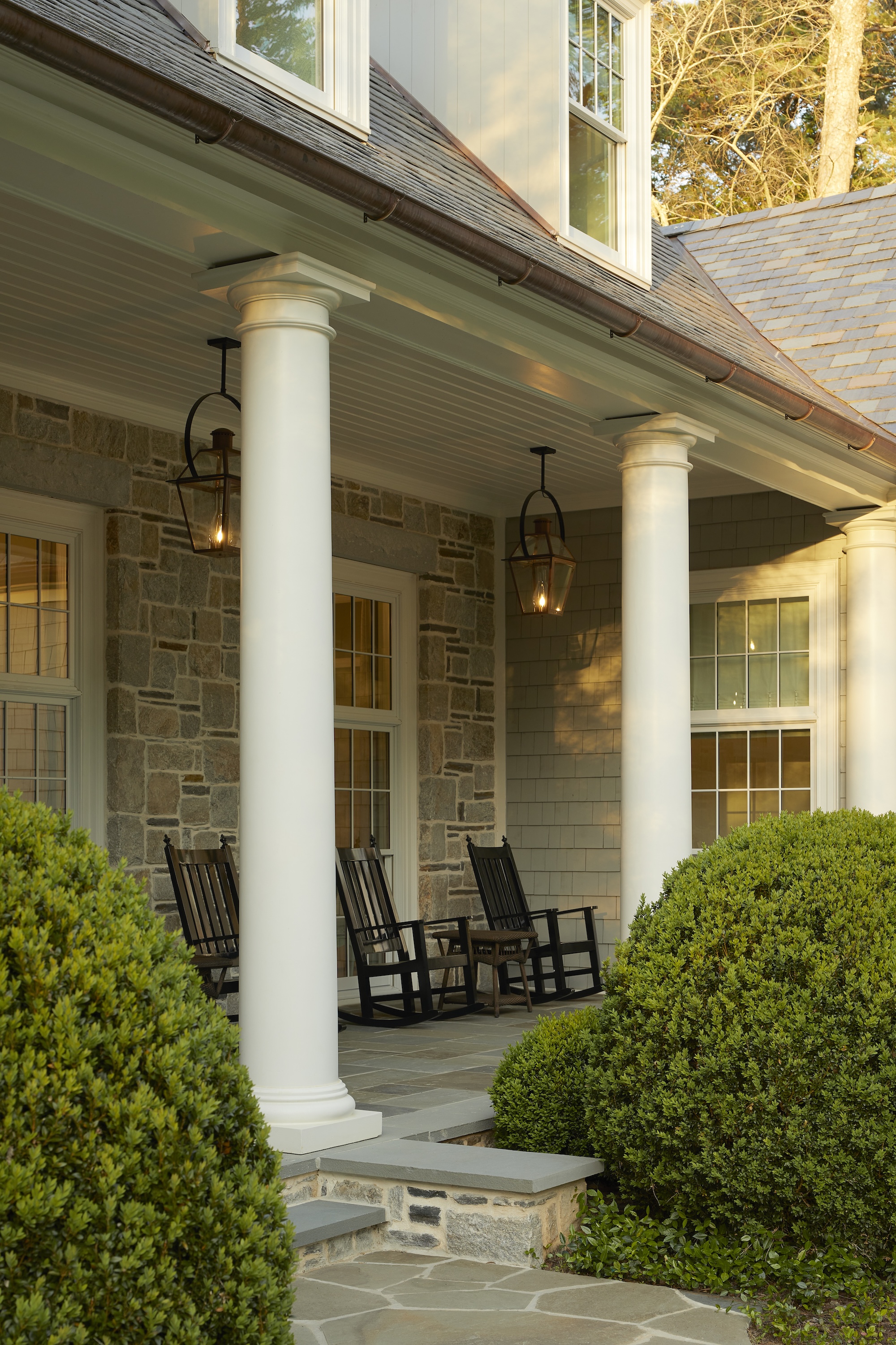 TS-Adams-Studio-Architects-Atlanta-Georgia-American-Shingle-Style-Exterior-Front-Door-Columns