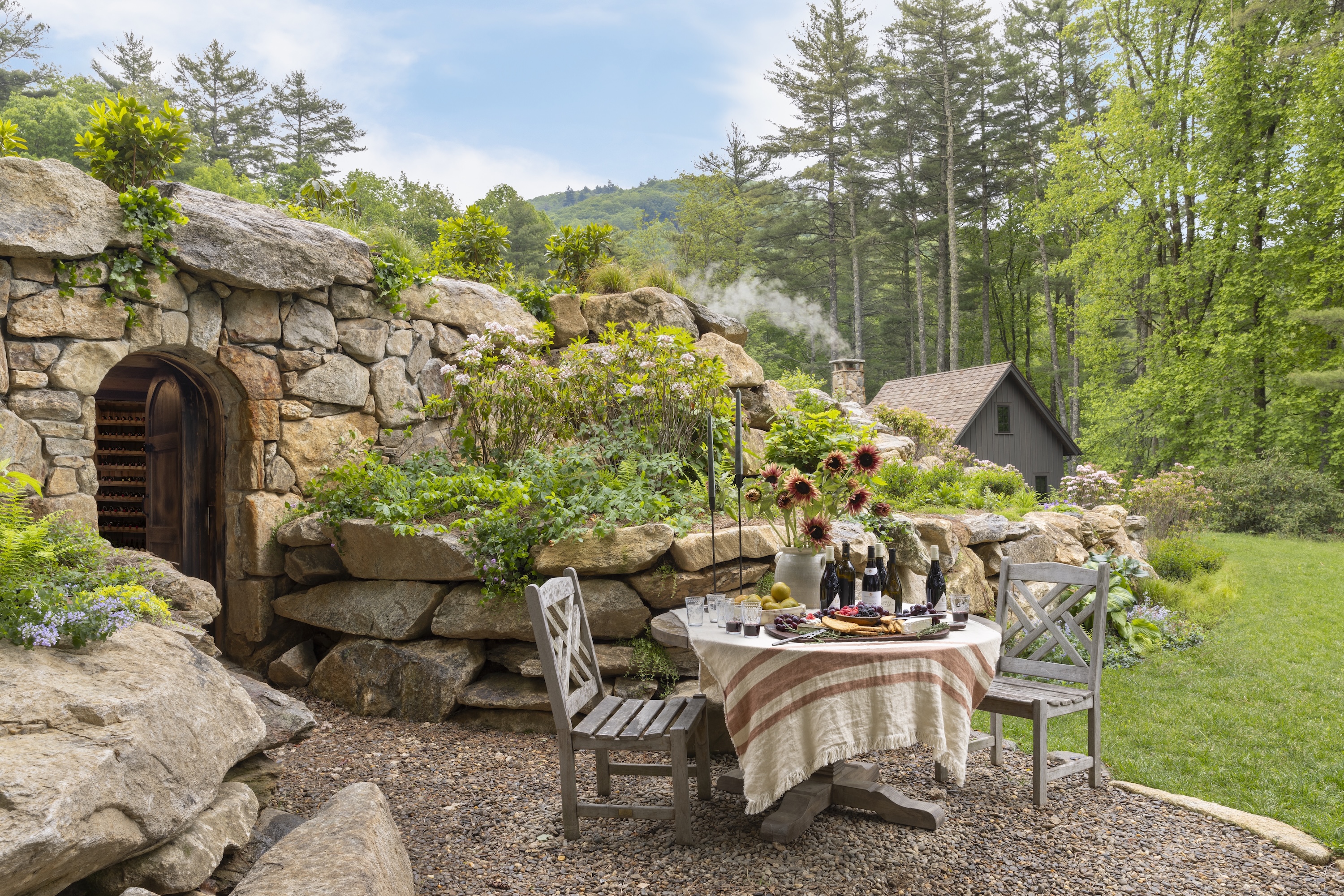TS-Adams-Studio-Architects-Atlanta-Georgia-Meadow's-Edge-Exterior-Wine-Cellar-Story
