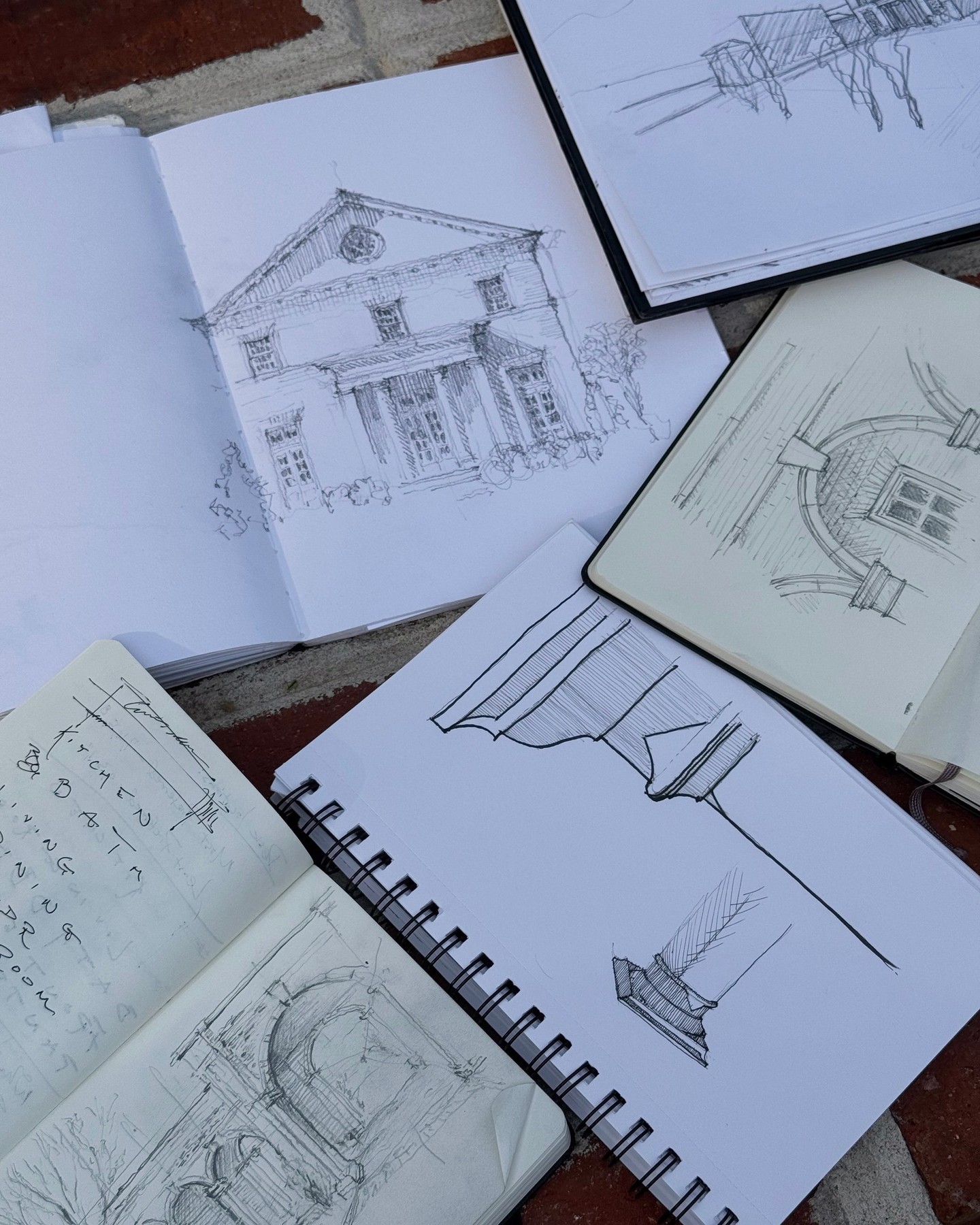 TS-Adams-Studio-Architects-Atlanta-Georgia-Studio-Multiple-Sketchbooks