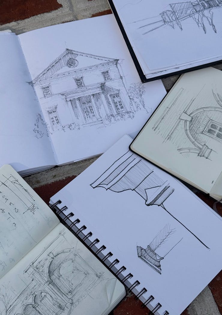 TS-Adams-Studio-Architects-Atlanta-Georgia-Studio-Multiple-Sketchbooks