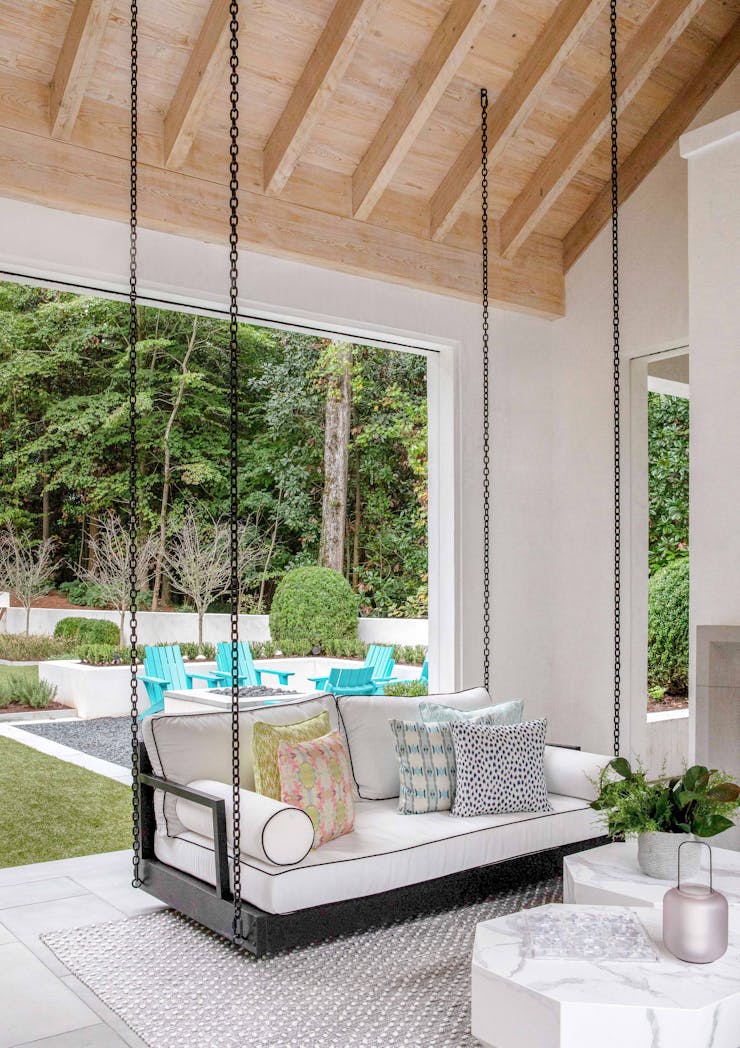 TS-Adams-Studio-Architects-Atlanta-Georgia-Modern-Manor-Interior-Bench-Swing
