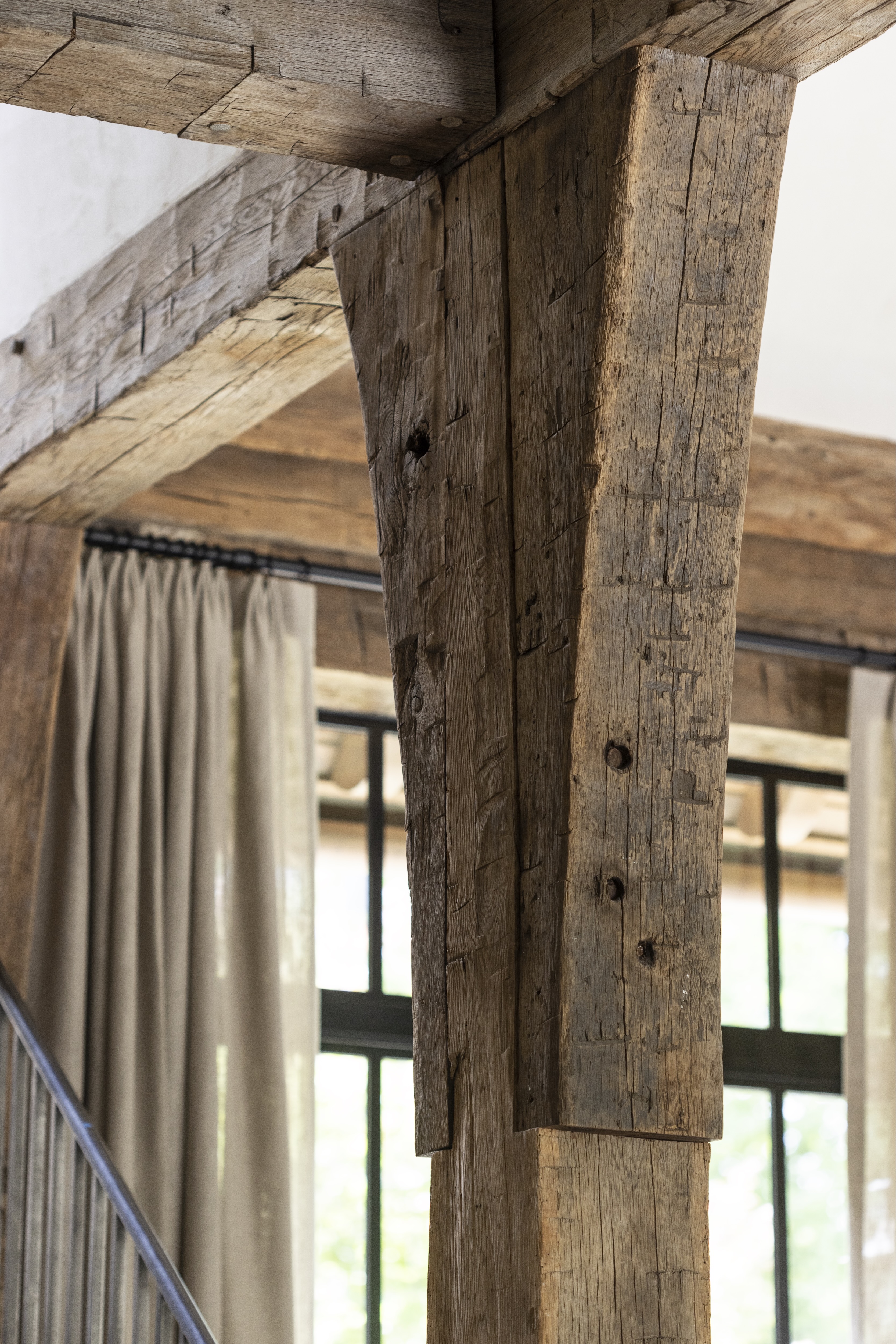 TS-Adams-Studio-Architects-Atlanta-Georgia-Hardwood-Ridge-Interior-Beam-Details