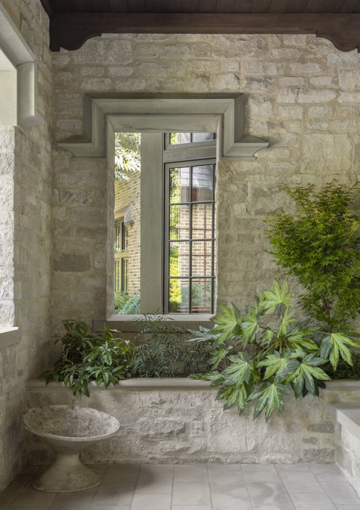 TS-Adams-Studio-Architects-Atlanta-Georgia-Stonecourt-Manor-Stone-Hallway
