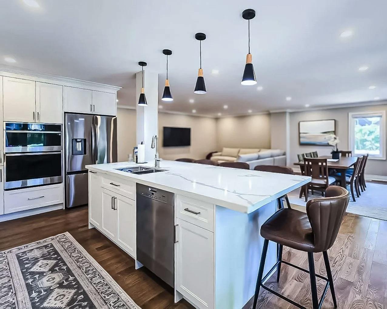 church hill kitchen side view