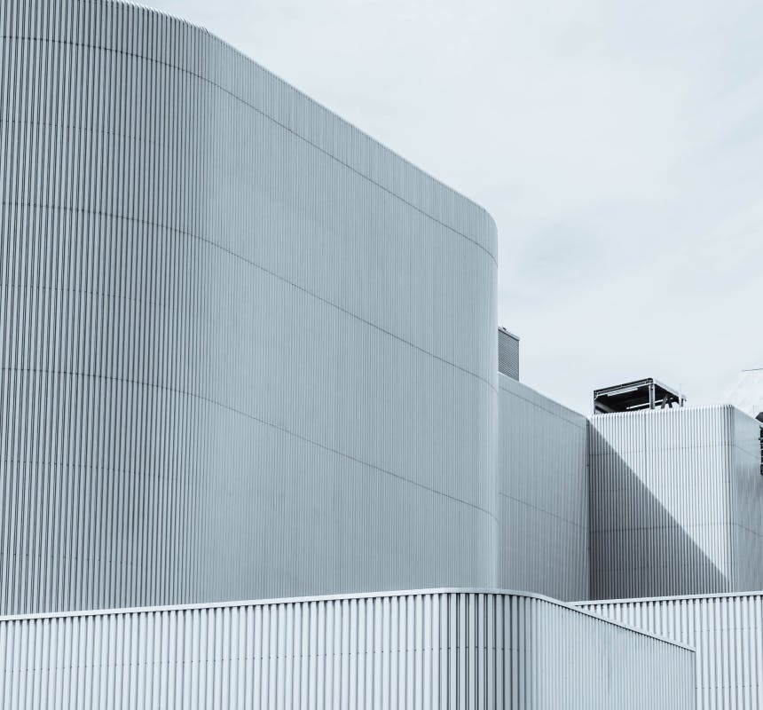 Modern building surface