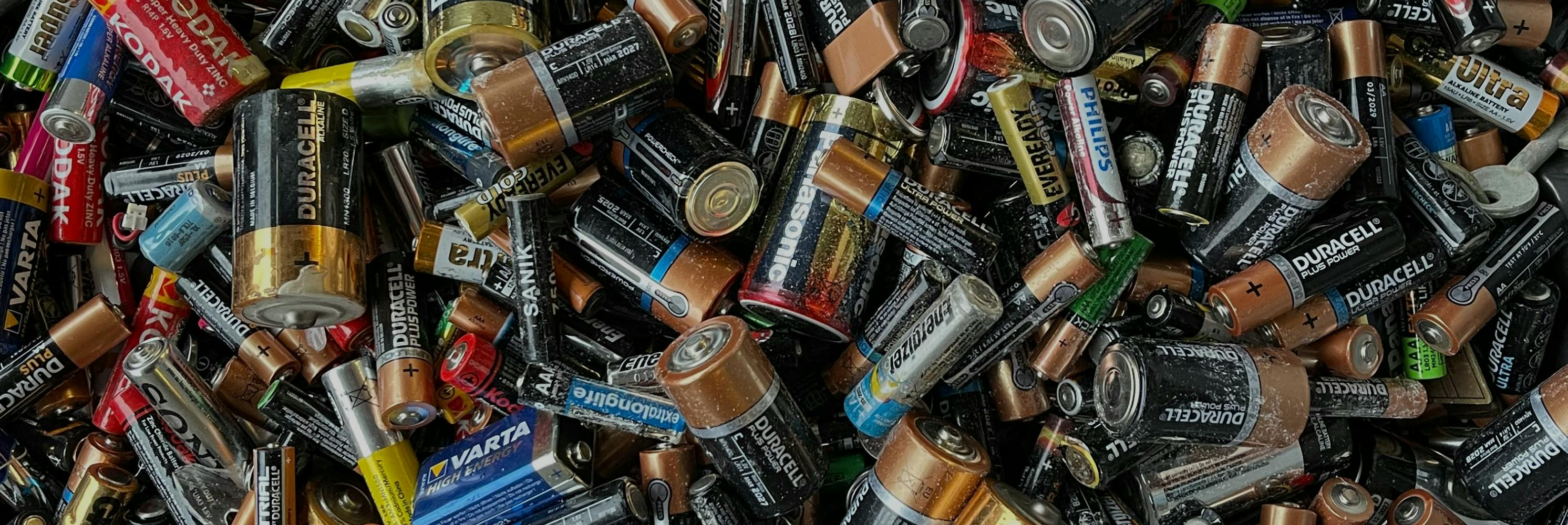 A box of batteries 