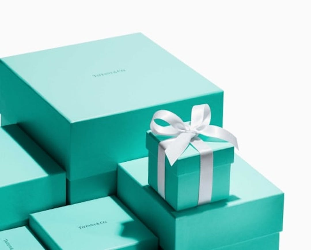 Beautiful Packaging Experience; Tiffany Boxes