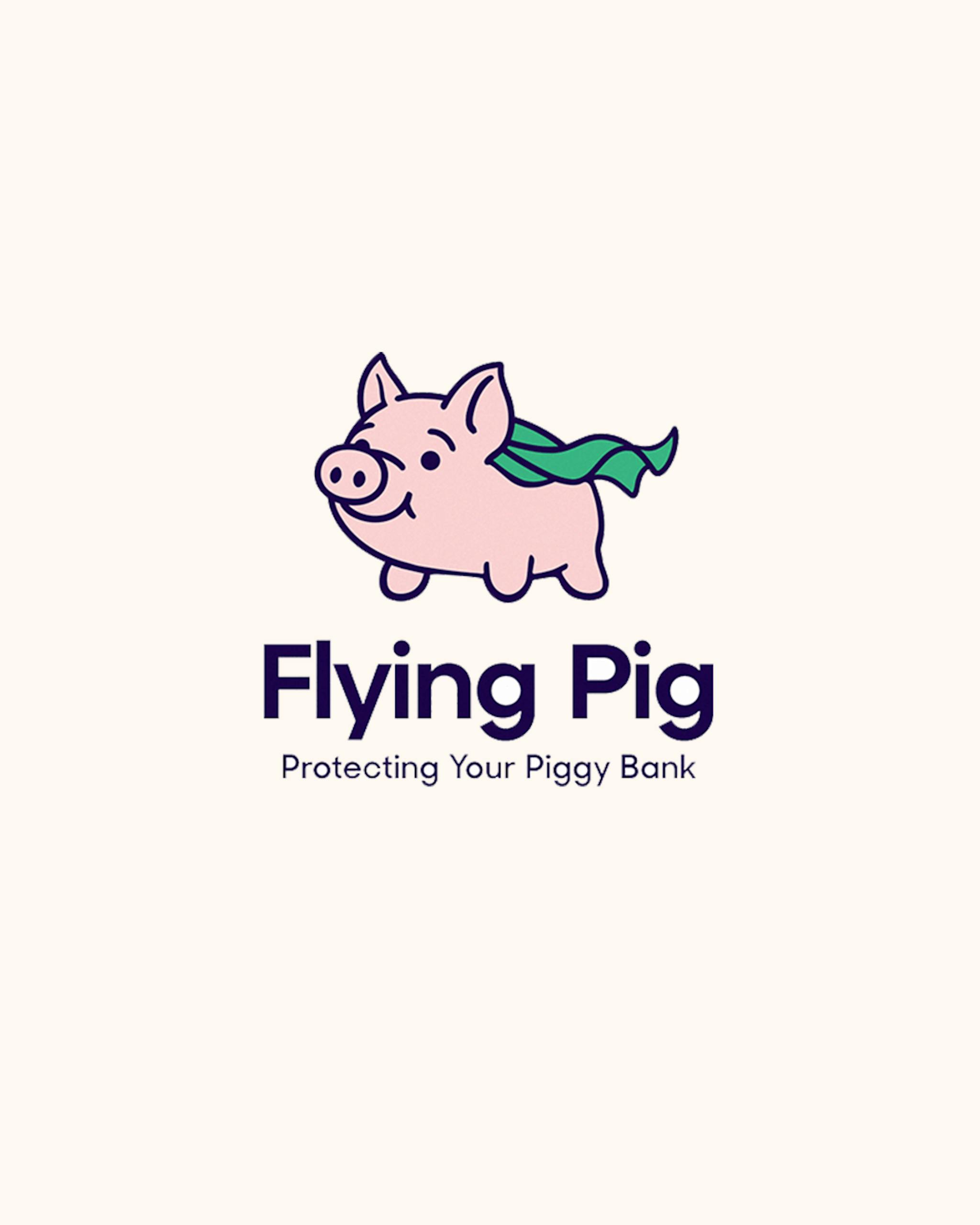 Branding & naming for the Flying Pig brand by the uptown agency