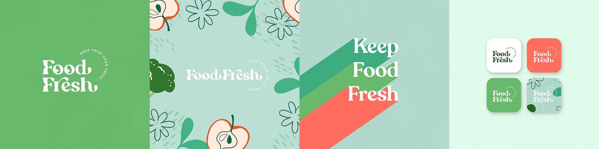 Vibrant design for Food Fresh