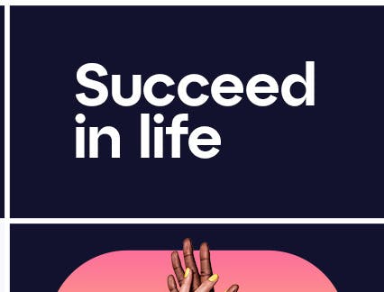 Catapult Solutions Group brand guidelines grid displaying brand imagery and taglines