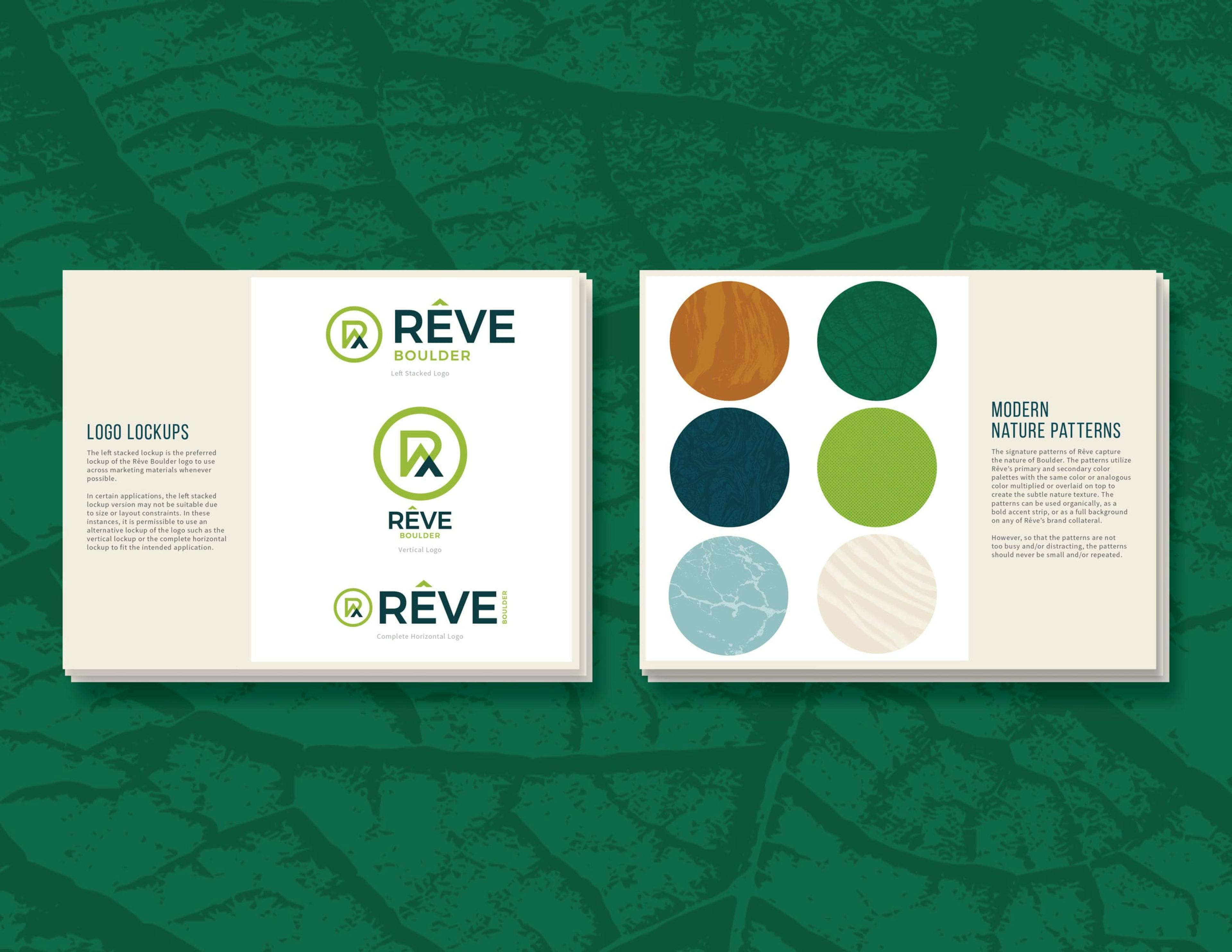 Reve Boulder brand texture usage