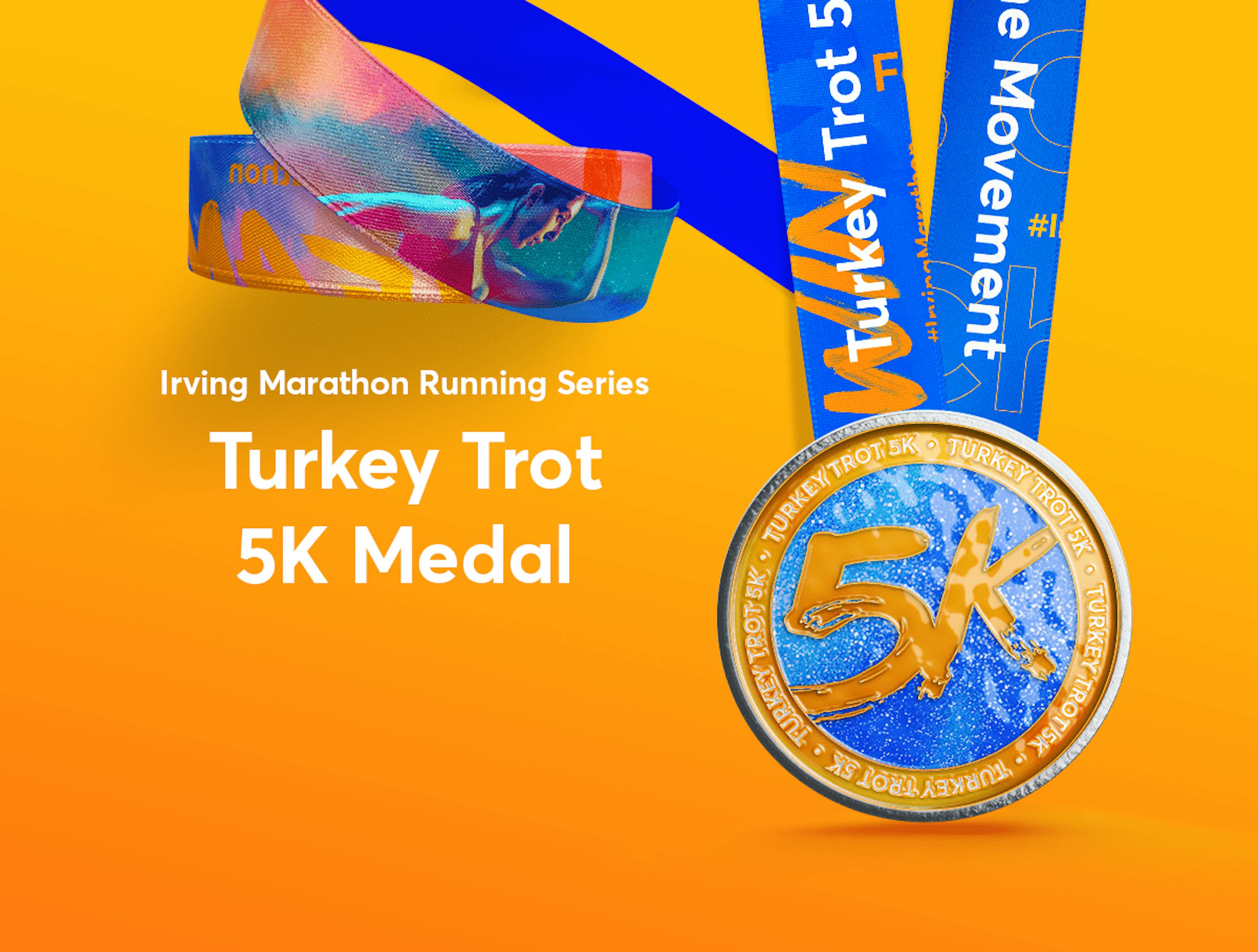 Turkey Trot 5K medal