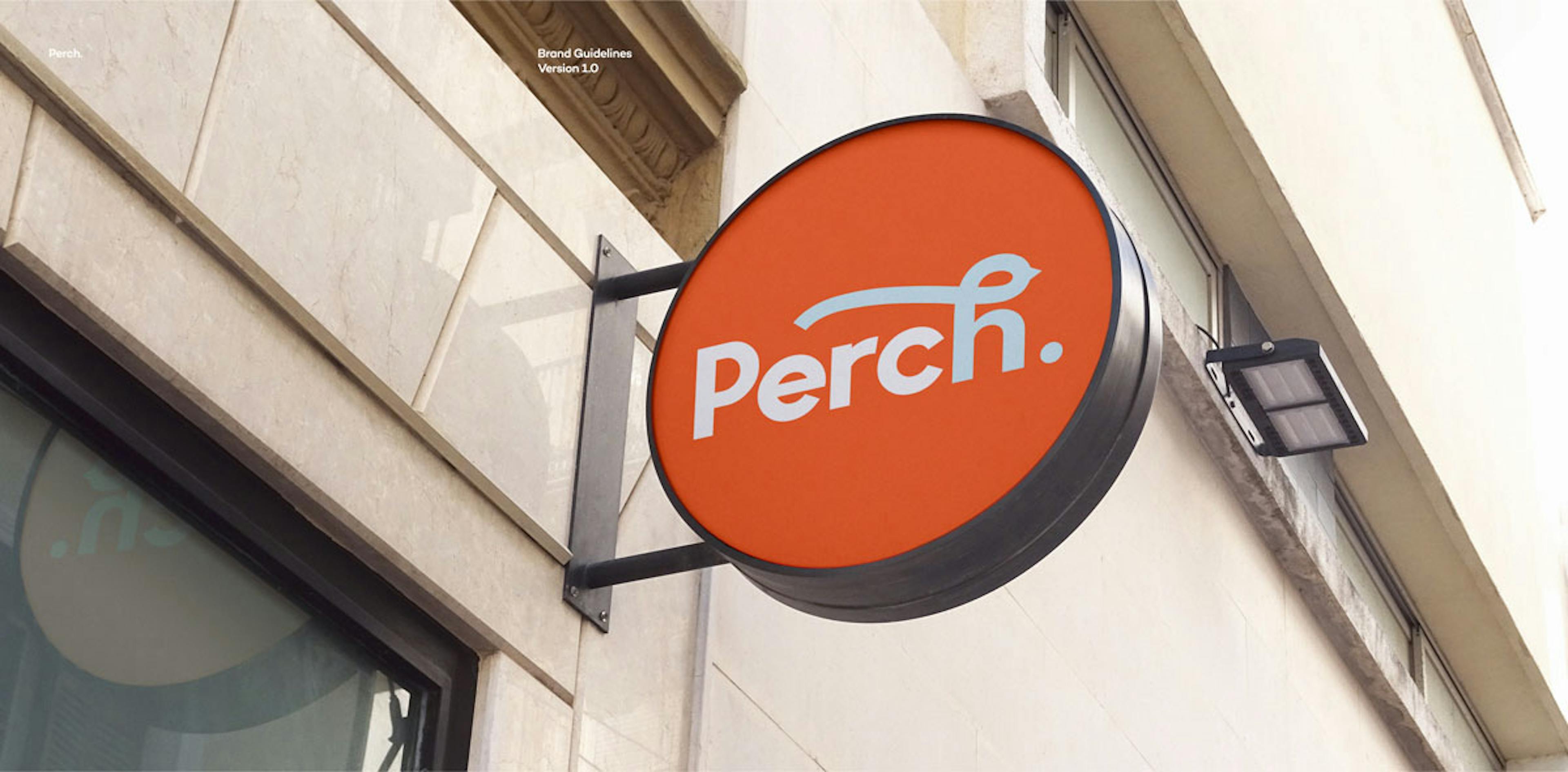 Perch Signage Design By The Uptown Agency