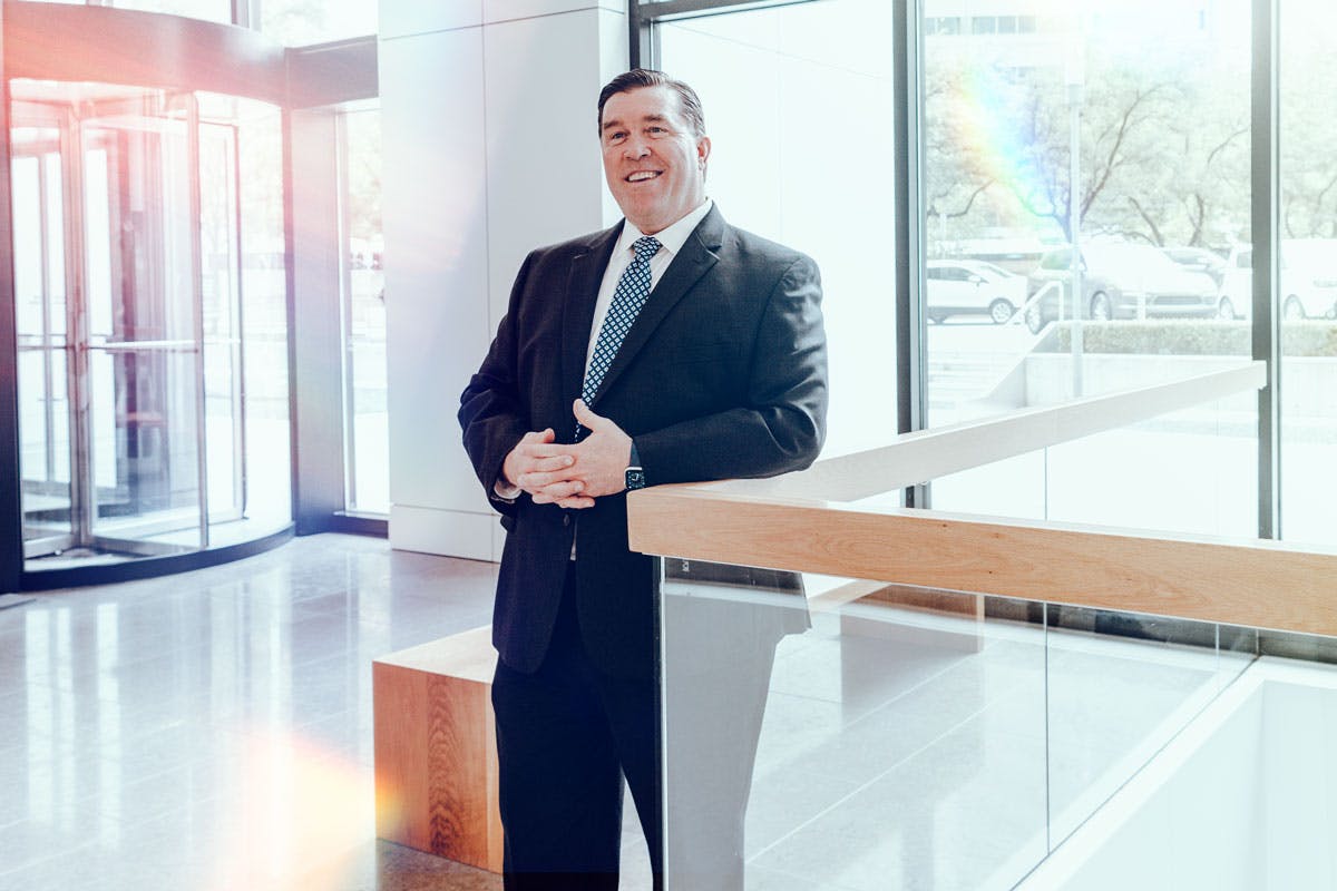 Concierge In Santander Tower Lobby