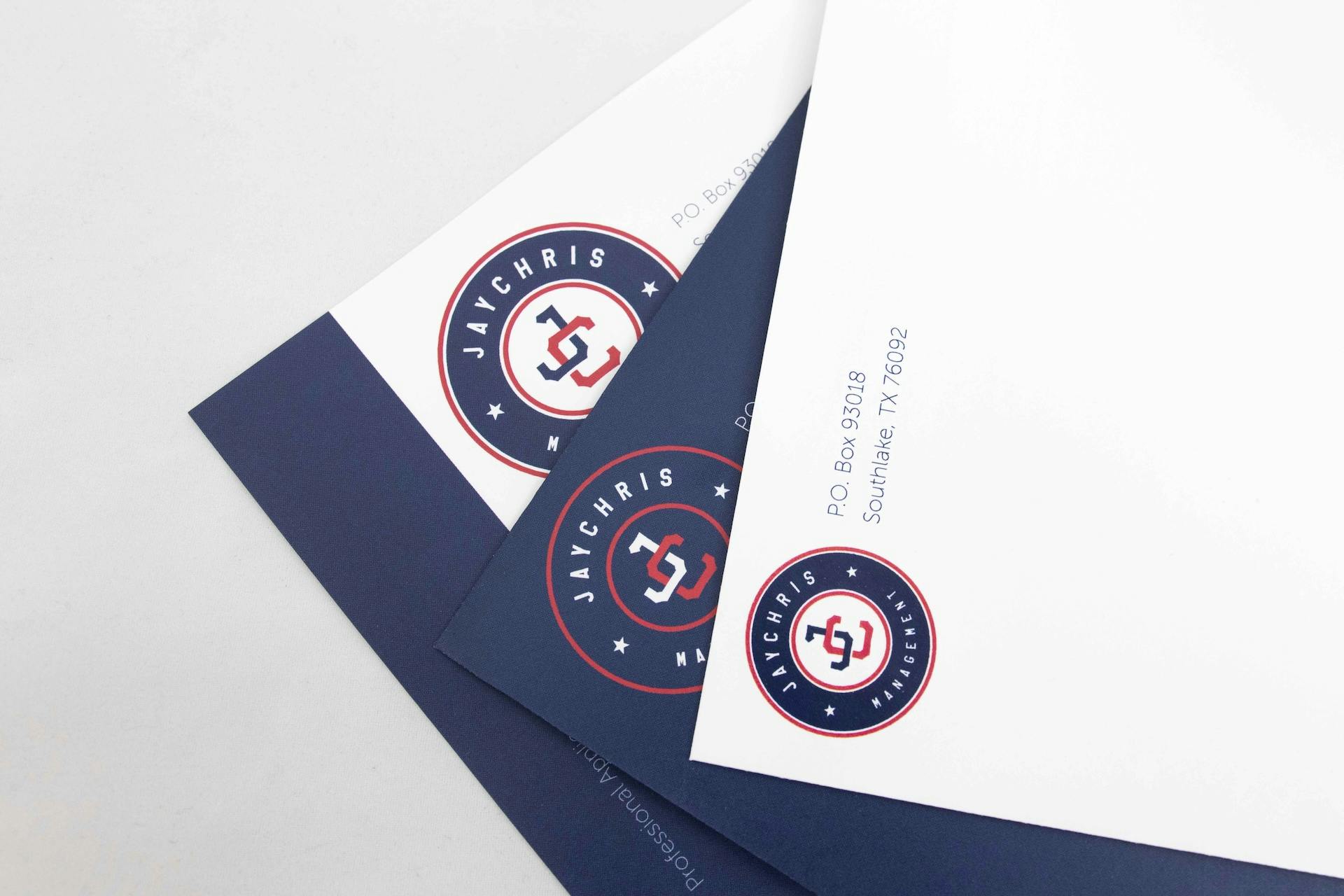 170914 Jay Chris Slanted Letters and Envelopes