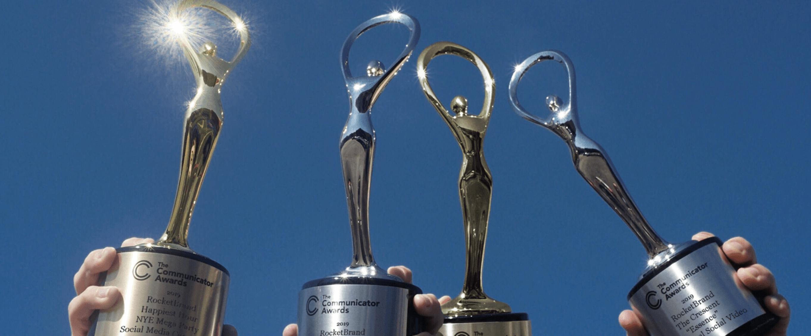 RocketBrand (now The Uptown Agency) takes home 4 AIVA Communicator Awards