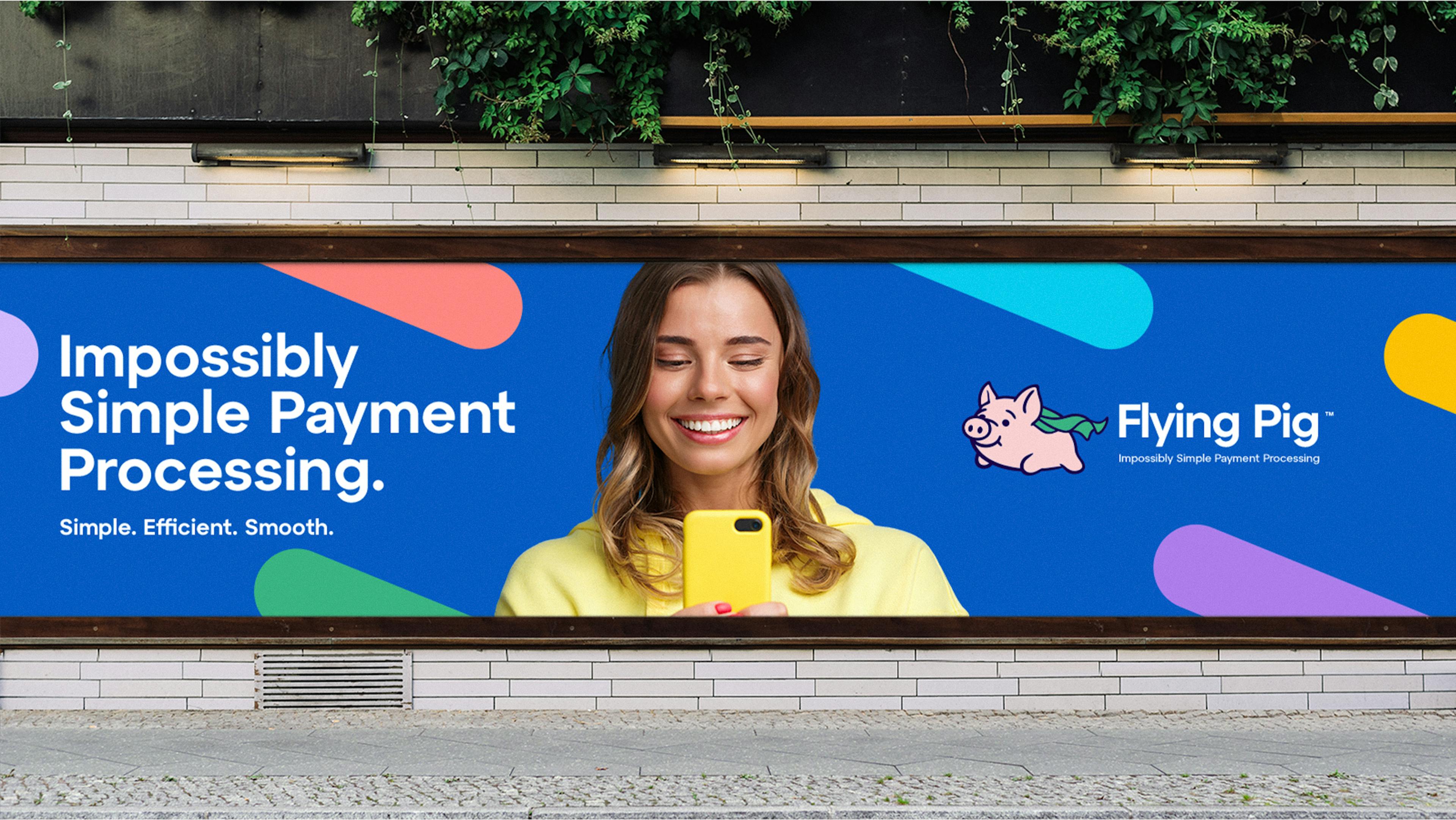 Flying Pig Branded OOH Advertisement by The Uptown Agency