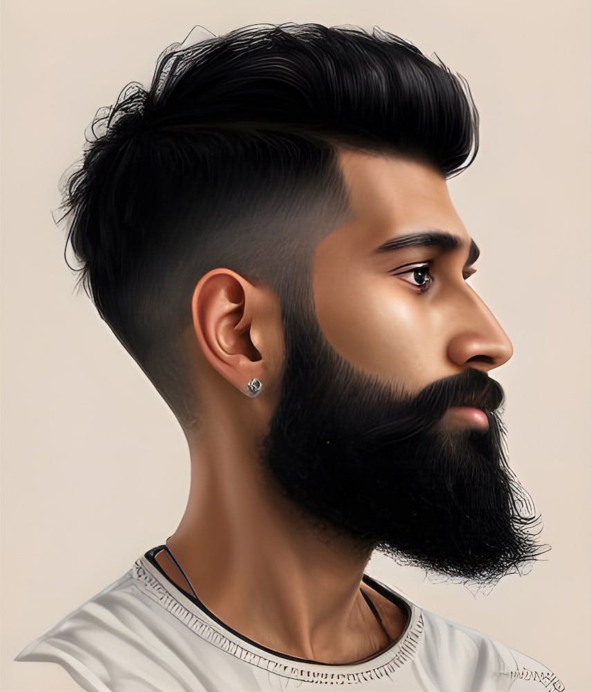 Headshot of Sammy Kumar as a cartoon