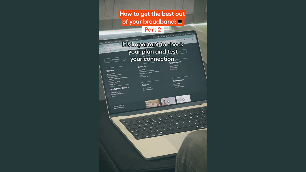 Check your plan and test your internet connection video