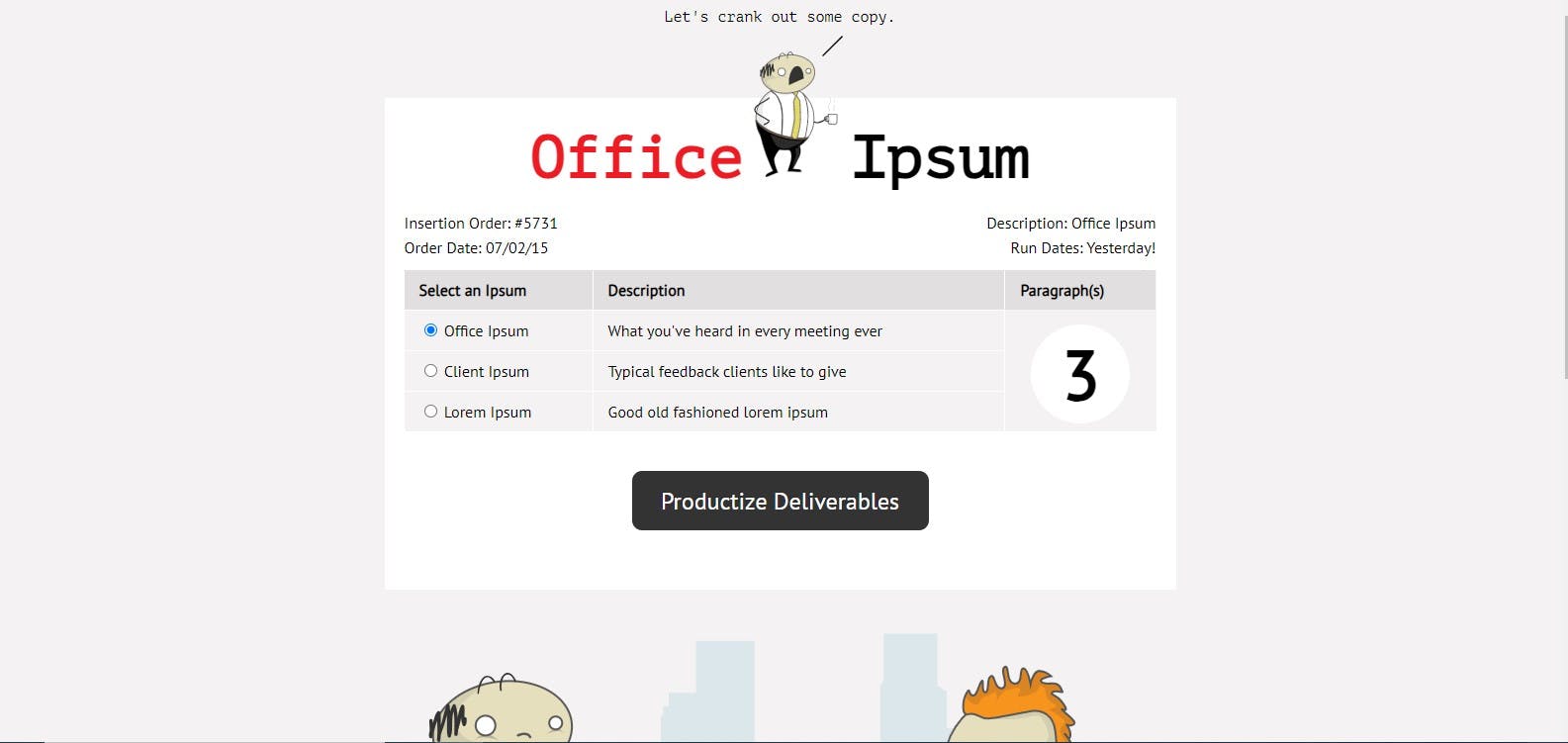 Office Ipsum