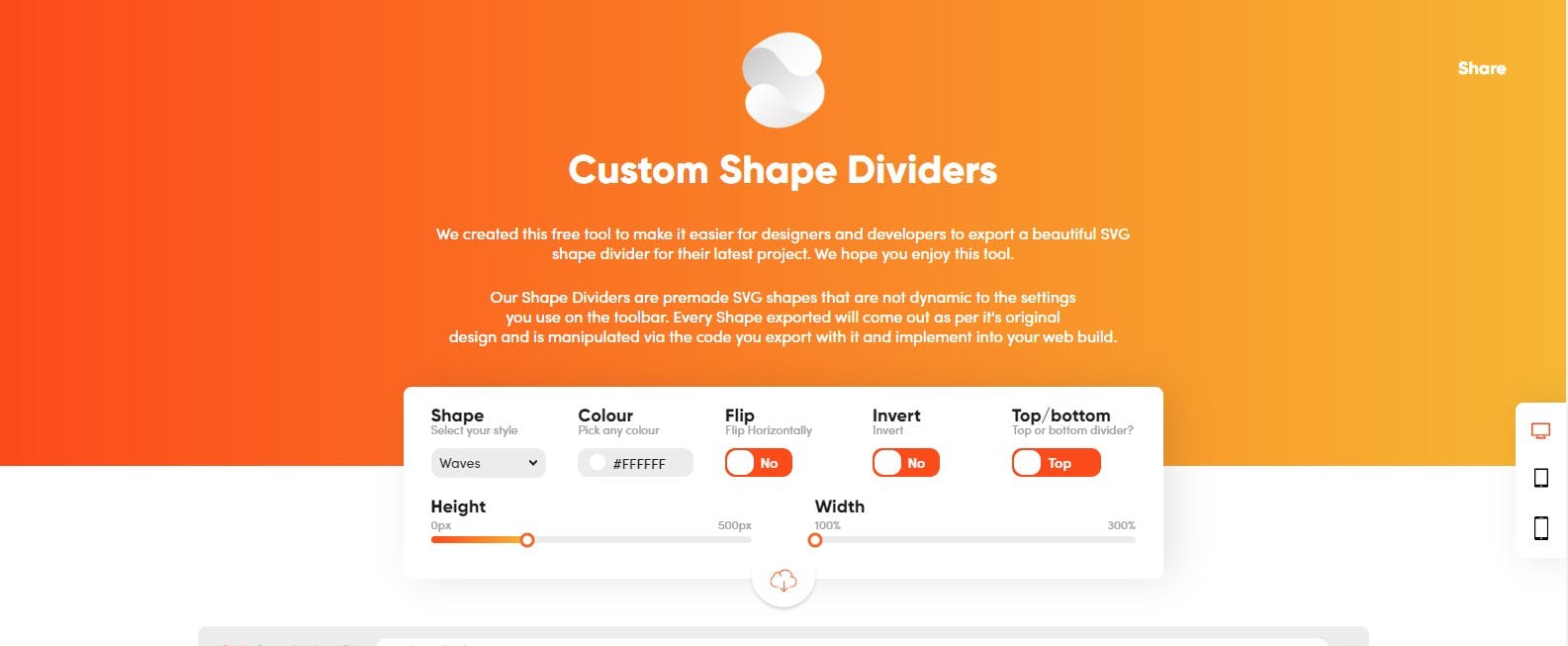 Custom Shape Dividers