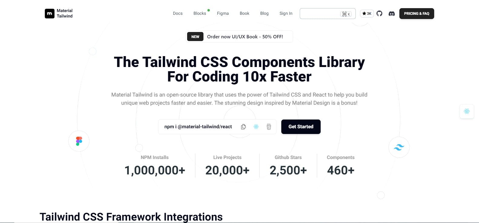 Material Tailwind-CSS Component