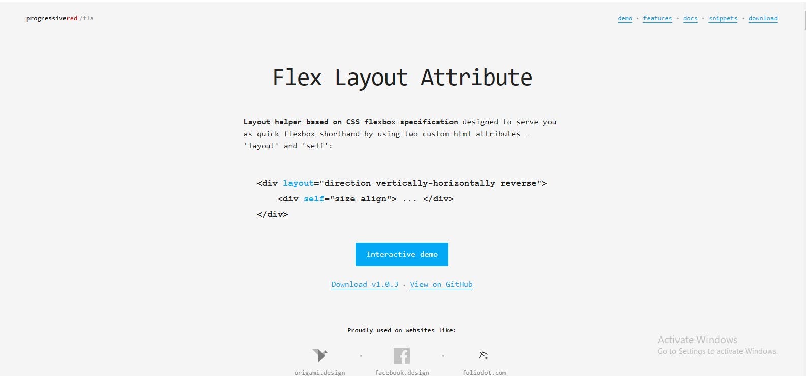 Flex Layout Generator
