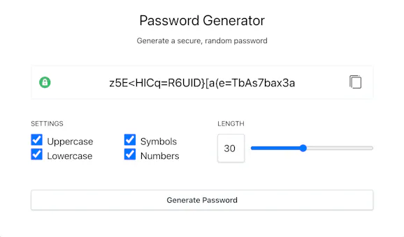 Password Generator