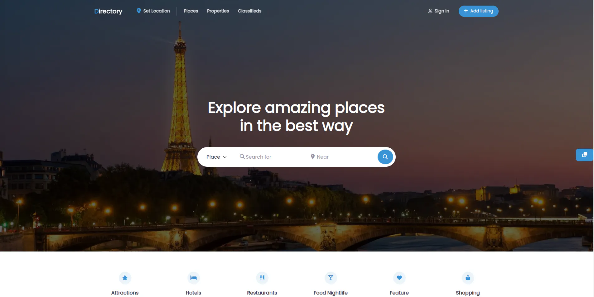 GeoDirectory WordPress Directory Theme