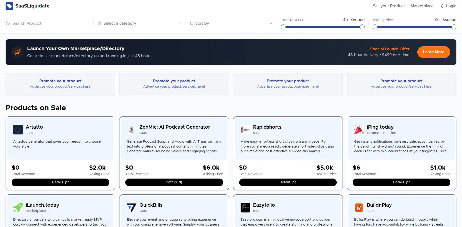 LauncherBase Next.js Directory Themes