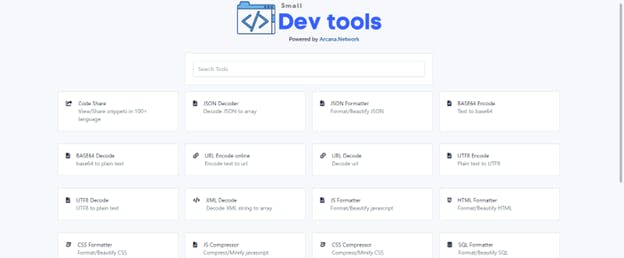 Small Dev Tools