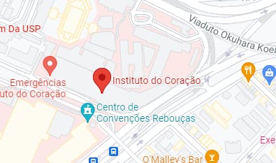 Localização Incor - Instituto do Coração