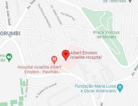 localização albert einstein