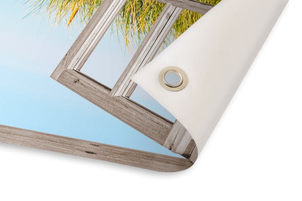 Tuinposter close-up met ringen