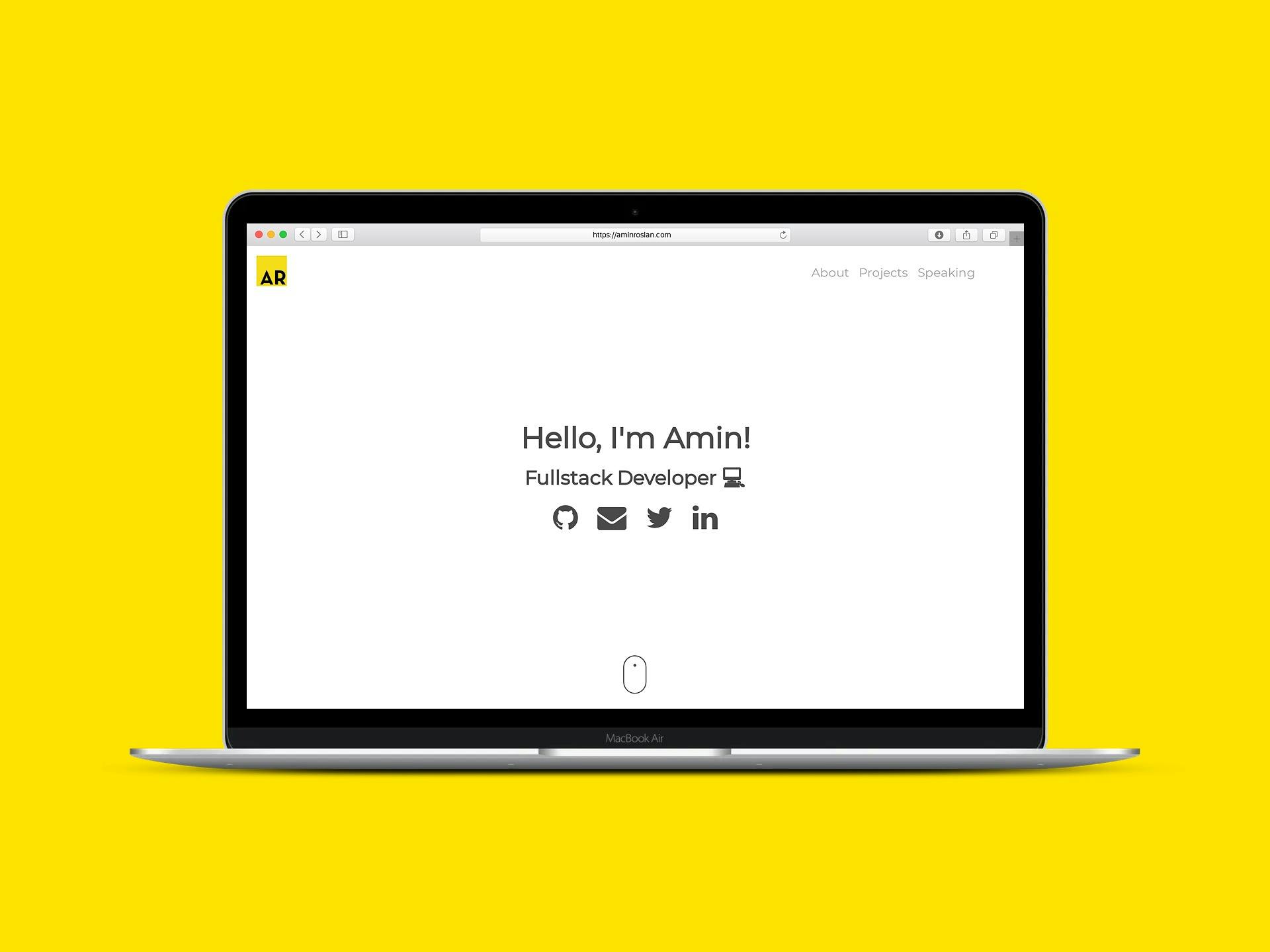 Amin Roslan's Porfolio Website